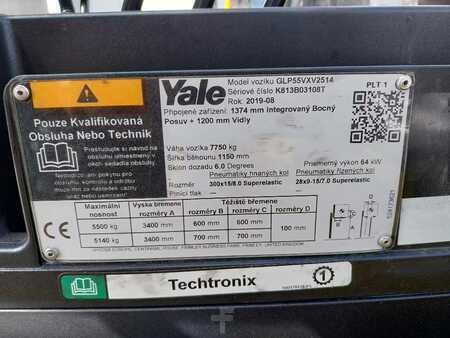 LPG VZV 2019  Yale GLP 55 VX (6)
