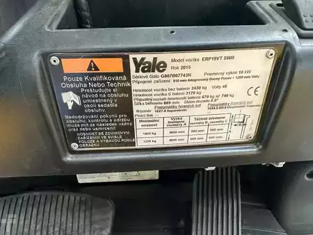 Elektro 3 Rad 2015  Yale ERP15VT (9)