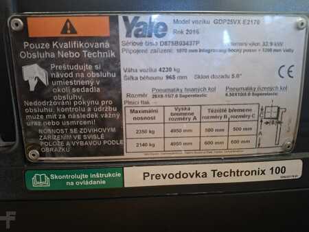 Dízel targoncák 2016  Yale GDP 25 VX (9)