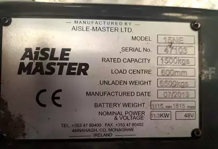 Outro 2019  Combilift Aisle Master 15 NE (5)