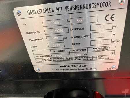 Diesel gaffeltruck 2022  HC (Hangcha) CPCD35-XH7F (7) 