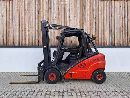 Dieselstapler 2012  Linde H 30 Diesel Triplex Zinkenverstellgerät (2)