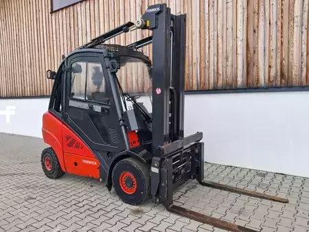 Dieselstapler 2012  Linde H 30 Diesel Triplex Zinkenverstellgerät (7)