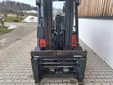 Dieselstapler 2012  Linde H 30 Diesel Triplex Zinkenverstellgerät (8)