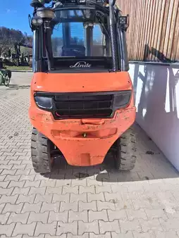 Dieselstapler 2014  Linde H 40 Diesel Triplex Zinkenverstellgerät (4)