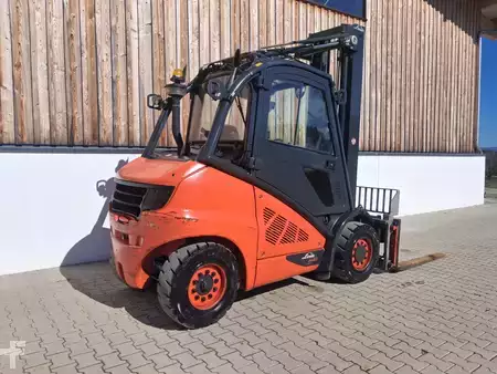 Dieselstapler 2014  Linde H 40 Diesel Triplex Zinkenverstellgerät (5)