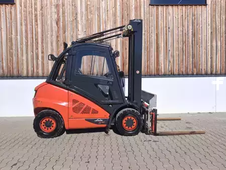 Dieselstapler 2014  Linde H 40 Diesel Triplex Zinkenverstellgerät (6)