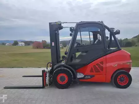 Diesel truck 2015  Linde H 50 Diesel Triplex Zinkenverstellgerät (2)