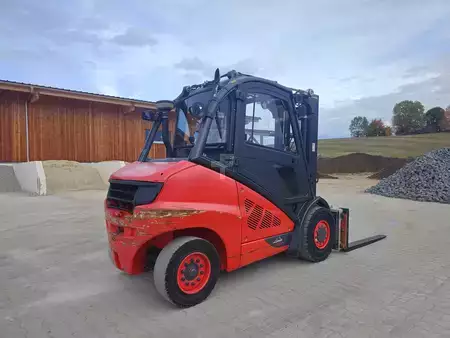 Diesel truck 2015  Linde H 50 Diesel Triplex Zinkenverstellgerät (3)