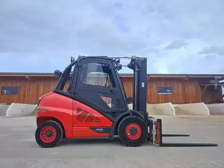 Diesel truck 2015  Linde H 50 Diesel Triplex Zinkenverstellgerät (4)