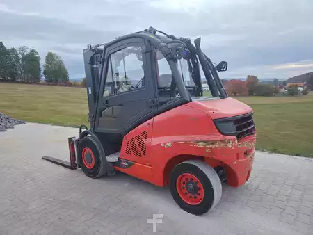 Diesel truck 2015  Linde H 50 Diesel Triplex Zinkenverstellgerät (6)