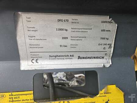 Empilhador diesel 2009  Jungheinrich DFG670 (5)