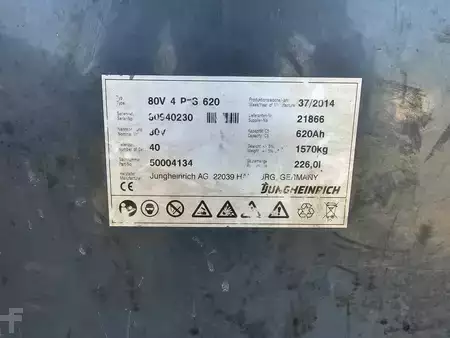 4-wiel elektrische heftrucks 2014  Jungheinrich EFG430K (7)
