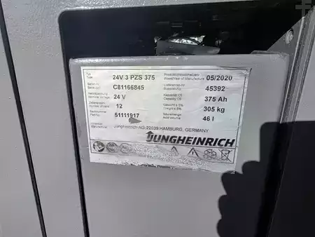 Apilador eléctrico 2020  Jungheinrich EJC214z (8)