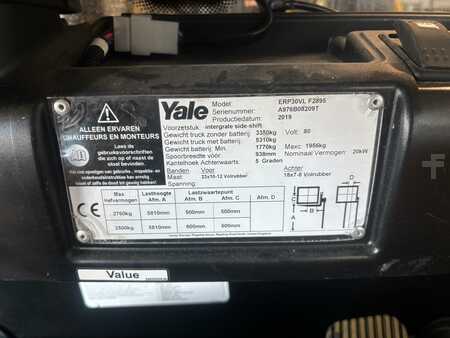 Elektro čtyřkolový VZV 2019  Yale ERP 30VL (11)