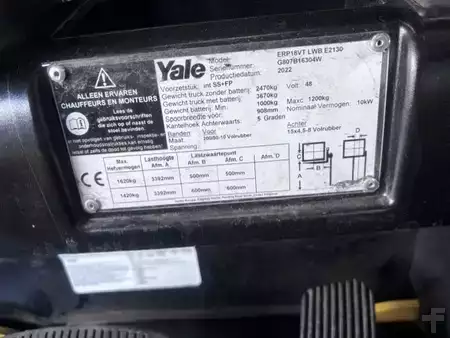 Elektryczne 3-kołowe 2022  Yale 1800 VT (8)