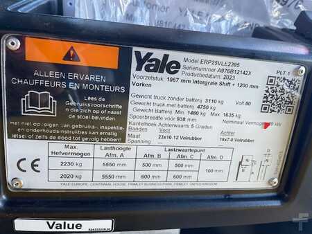 Electric - 4 wheels 2023  Yale ERP 25 VL (9)