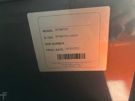 4-wiel elektrische heftrucks 2025  Toyota 8FBMT50 (6)