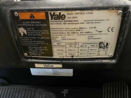 Elektro čtyřkolový VZV 2018  Yale ERP 25VL (7)