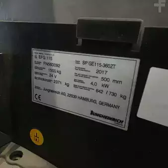 Eléctrico - 3 rodas 2017  Jungheinrich EFG 115 SP 360ZT (8)
