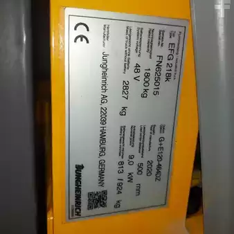 Carrelli elettrici 4 ruote 2020  Jungheinrich EFG 218K G+E120-464DZ (7)