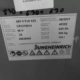 Carrelli elettrici 3 ruote 2021  Jungheinrich EFG 216k GE115-330ZZ (10)