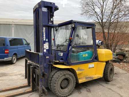 Gázüzemű targoncák 2002  Komatsu FG50-7 (4)