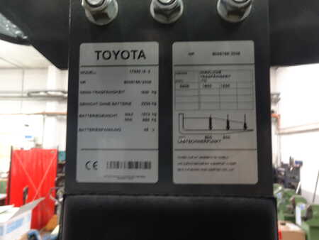 Työntömastotrukki 2008  Toyota 7FBRE16-2 (3)