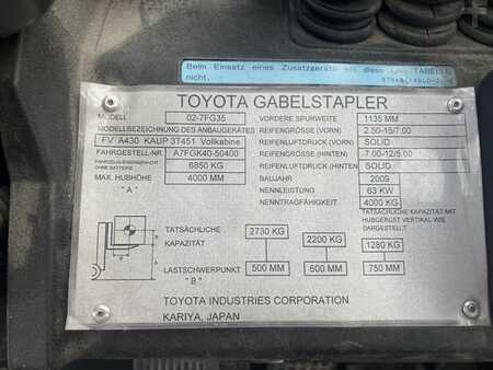 Treibgasstapler 2009  Toyota 02-7FG35 (9)