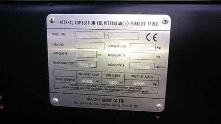Carretilla elevadora diésel 2021  HC (Hangcha) CPCD100 XW 96 G (2) 