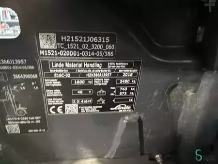 Carrelli elettrici 4 ruote 2018  Linde E16C (10)