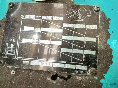 Diesel gaffeltruck 2000  Komatsu FD 30 T 12 (14)