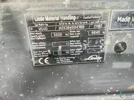 Carretilla elevadora diésel 2005  Linde H 50 D (394) (10)
