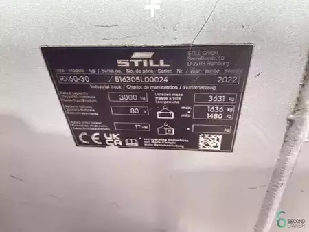 Elektro čtyřkolový VZV 2022  Still RX60-30 (8)