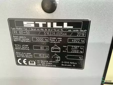 Eléctrica de 4 ruedas 2018  Still RX60-50 (10)