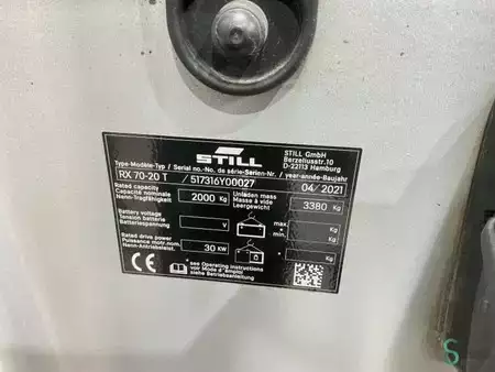 LPG heftrucks 2021  Still RX 70-20 T (8)