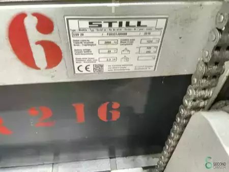 Apilador eléctrico 2018  Still EXV20 (9)