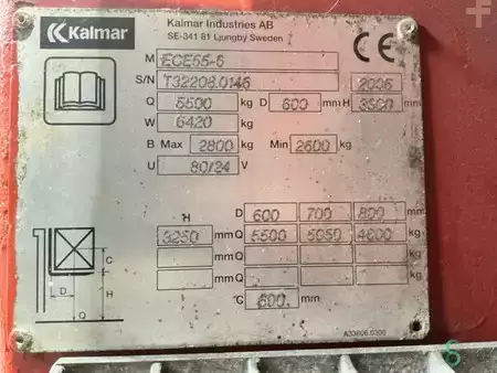 Elektryczne 4-kołowe 2006  Kalmar ECE 55-6 (10)