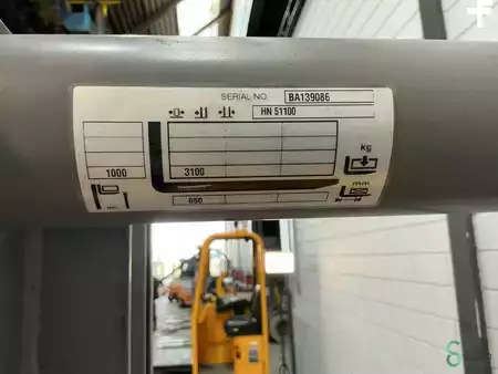 Wózek wysokiego podnoszenia 2017  Jungheinrich EJC B31 (14)