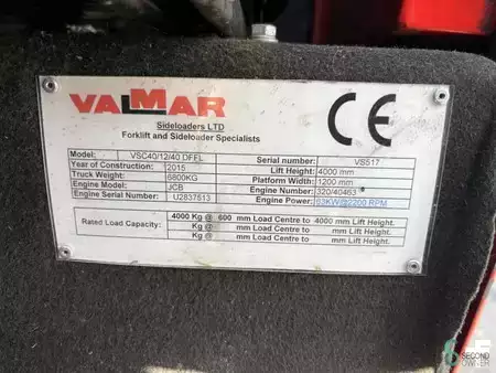 Boční vysokozdvižný vozík 2015  Valmar  (7)
