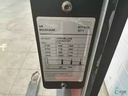 Ruční vysokozdvižný vozík 2011  BT SWE120 (14)