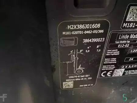 Chariots électriques à 4 roues 2018  Linde E12-02 (15)