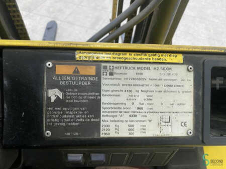 Carretilla elevadora GLP 1998  Hyster H 2.50 XM (T) H (T) (7)