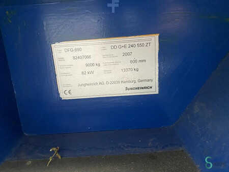 Empilhador diesel 2007  Jungheinrich DFG 690 DFG (11)
