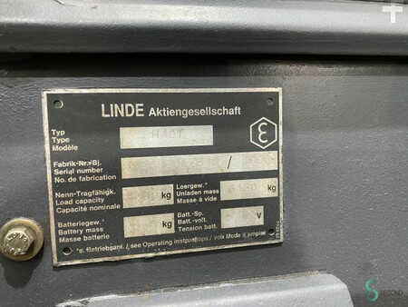 Carretilla elevadora GLP 1990  Linde H40T H (T) (8)