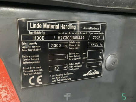 Empilhador diesel 2007  Linde H30D (351) H (D) (8)