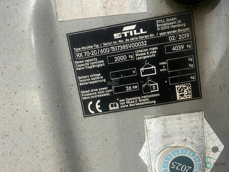 LPG VZV 2019  Still RX 70-20/600 T RX70 (T) (7)