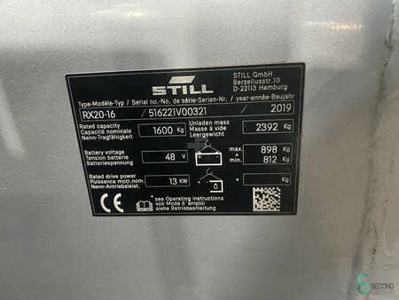 Elektro čtyřkolový VZV 2019  Still RX20-16 RX20 (8)
