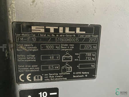 Chariots à mât rétractable 2017  Still FM-X10 (9)