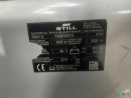 Elektro čtyřkolový VZV 2019  Still RX20-16 RX20 (9)
